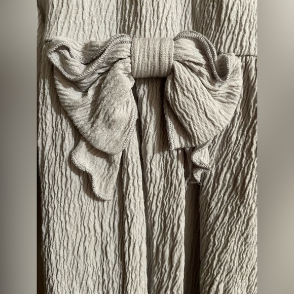 EUC mabel + honey 3T Remy Bow Woven Dress - Picture 4 of 6